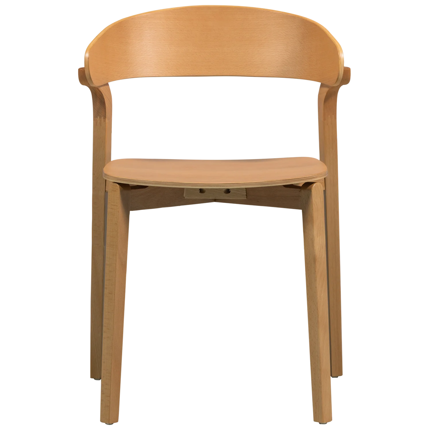 Cras Eetkamerstoel Naturel/Zwart