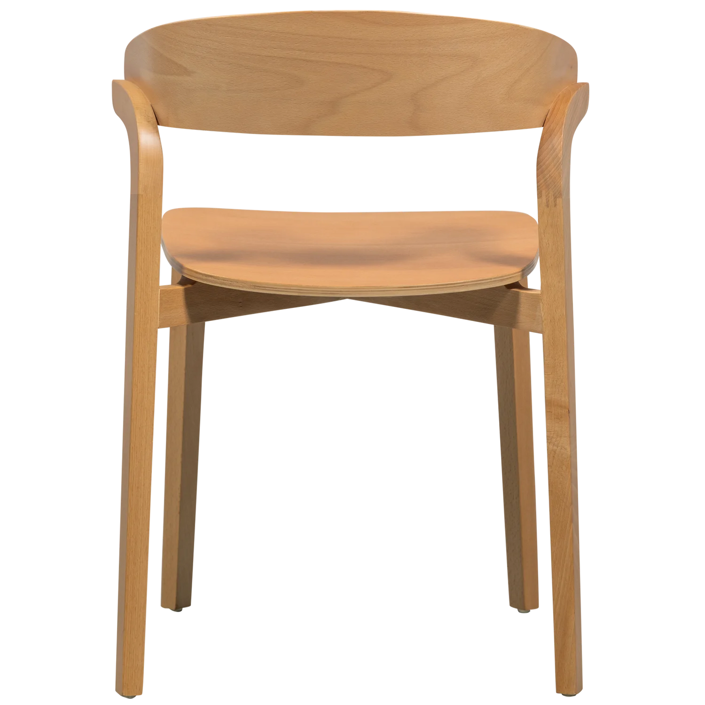 Cras Eetkamerstoel Naturel/Zwart