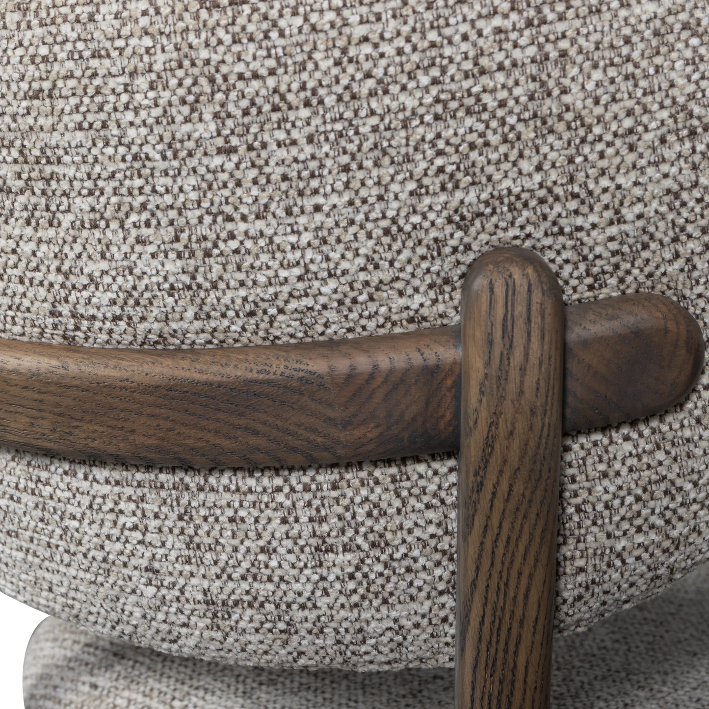 Udar Eetkamerstoel Donkerbruin