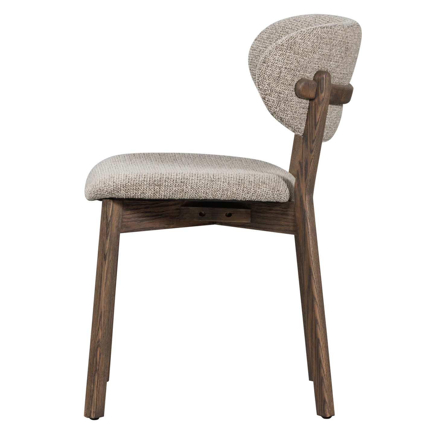 Udar Eetkamerstoel Donkerbruin