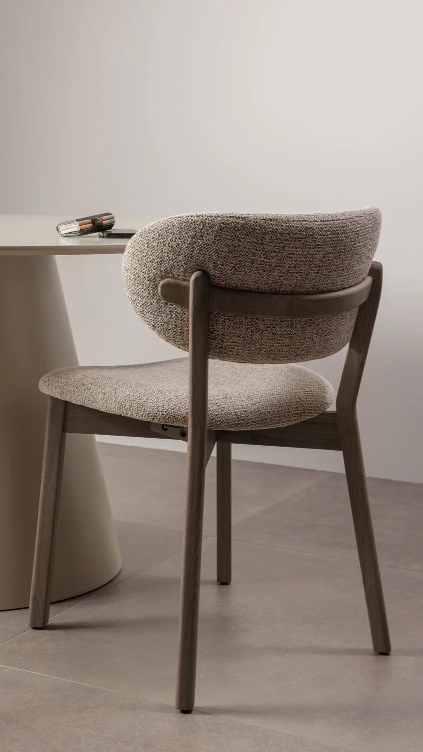 Udar Eetkamerstoel Donkerbruin