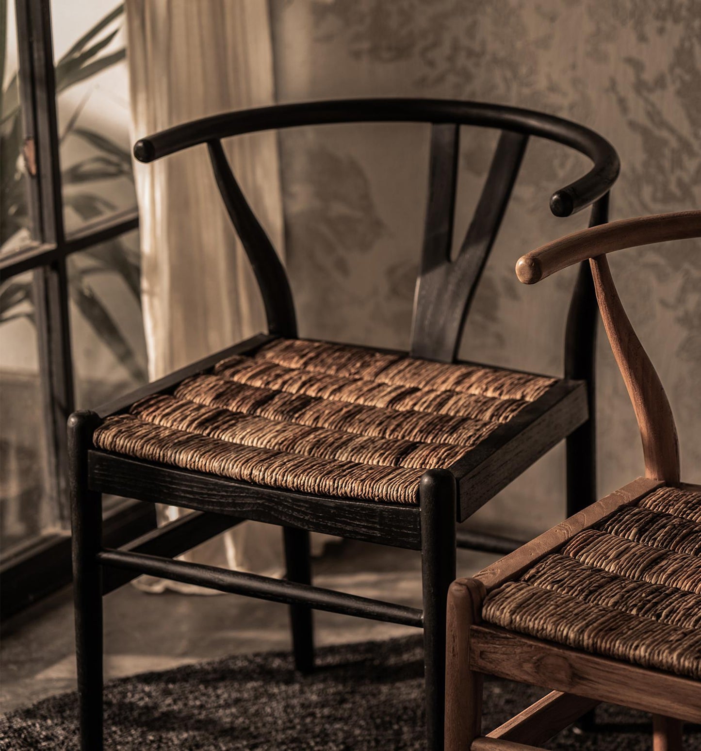 Caterpillar Twin Stoel Zwart