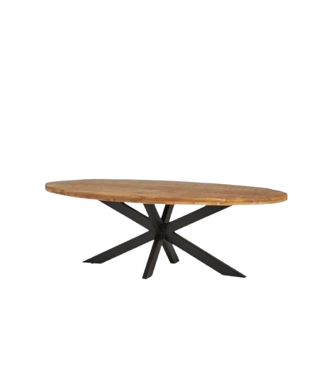 Peru Rough Eetkamertafel Ovaal 180/210/240