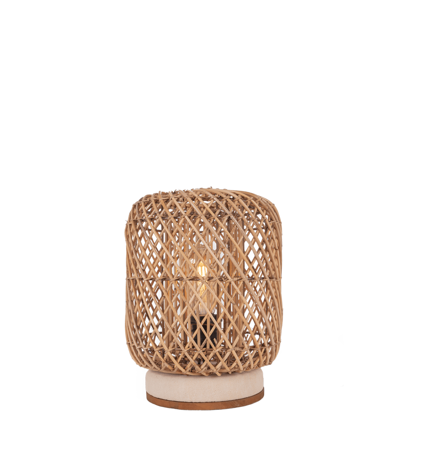 Palma Rattan Tafellamp