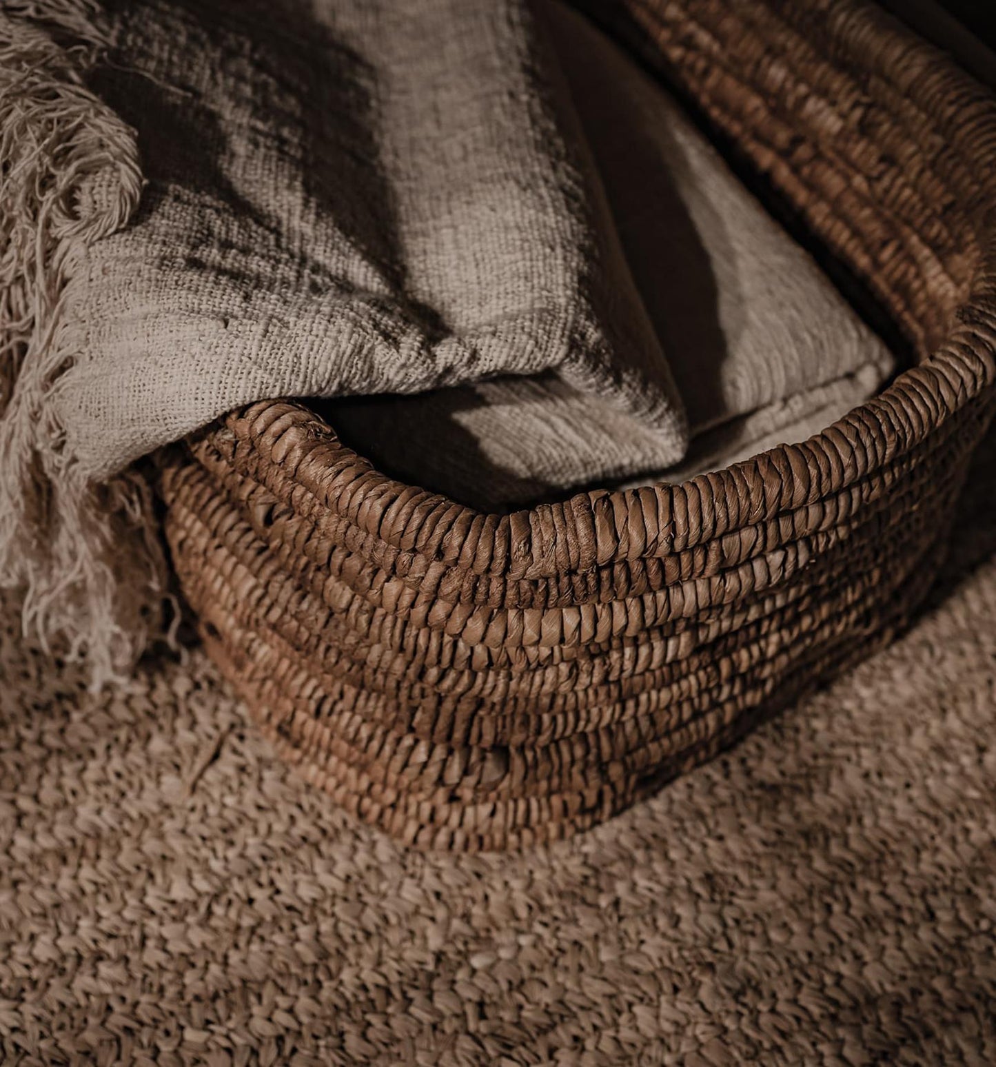 Caterpillar Ambang Rechthoekige Manden Set van 3