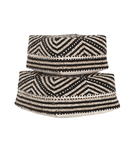 MUST Uluwatu Mandenset Zwart/Wit