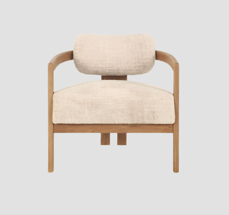 MUST Fauteuil Kelly - natural hout