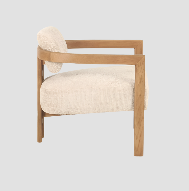 MUST Fauteuil Kelly - natural hout