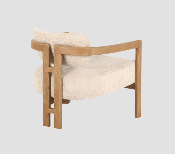 MUST Fauteuil Kelly - natural hout