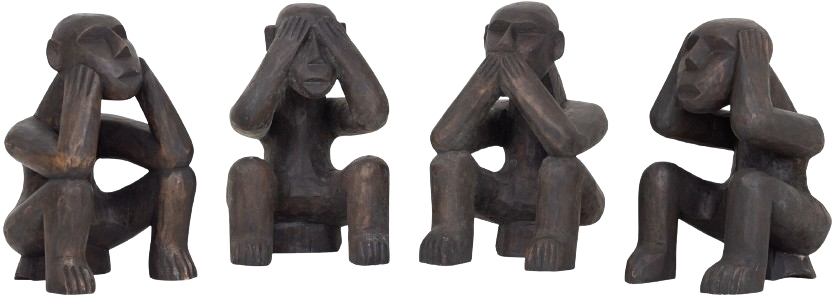 MUST Beeld - do, see, say, hear nothing