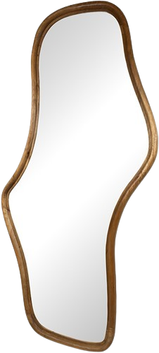 Wavy Naturel Spiegels